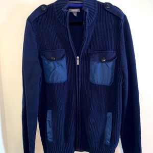 Kenneth Cole: Reaction - men’s sweater. L. Blue